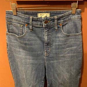 EUC MADEWELL CURVY HIGH-RISE SKINNY CROP WOMEN'S JEANS SIZE 29
